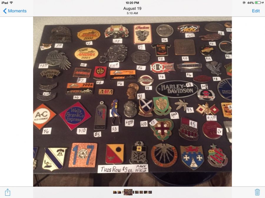 HARLEY DAVIDSON PINS The Packrats Den